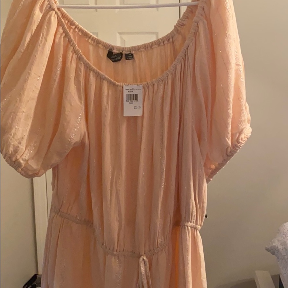 Brand new blush dress